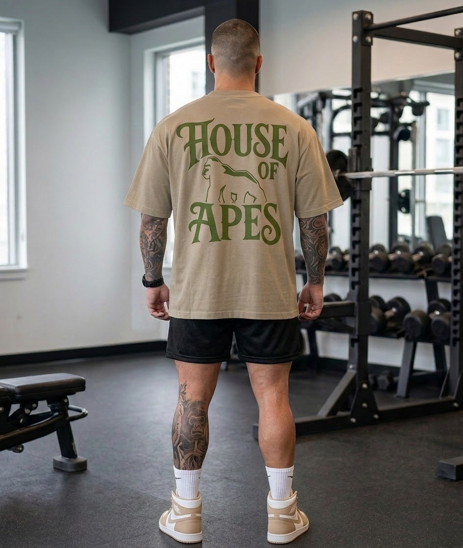 Heavyweight Drop Shoulder- Original Tan