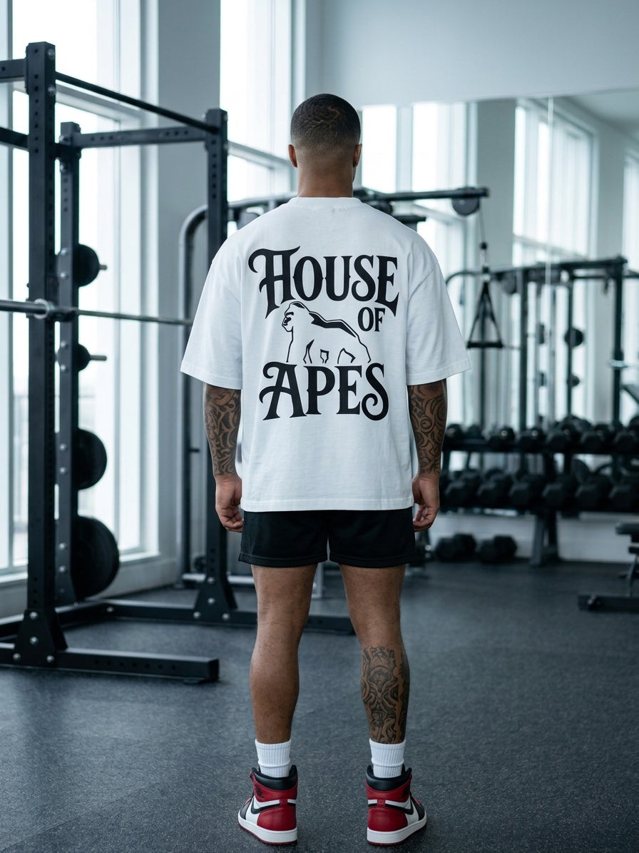 Heavyweight Drop Shoulder- Original White